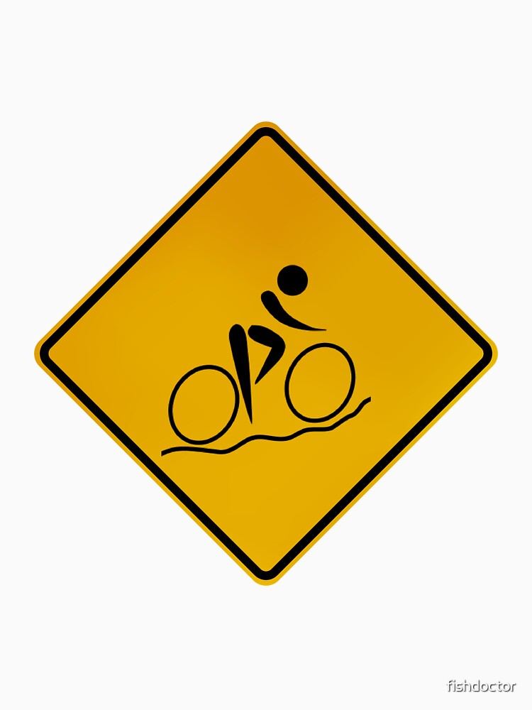 Mountain Biking - Warning Sign by fishdoctor T-Shirts, Hoodie, Sweatshirt | BlankRebels.com (Image 3)