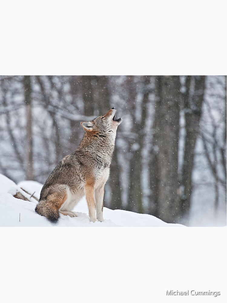 Howling Coyote by Michael Cummings T-Shirts, Hoodie, Sweatshirt | BlankRebels.com (Image 3)