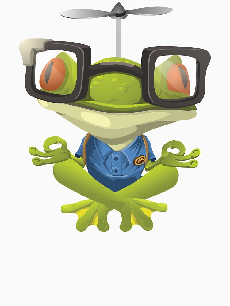 Frog meditation by Izod55 T-Shirts, Hoodie, Sweatshirt | BlankRebels.com (Image 3)