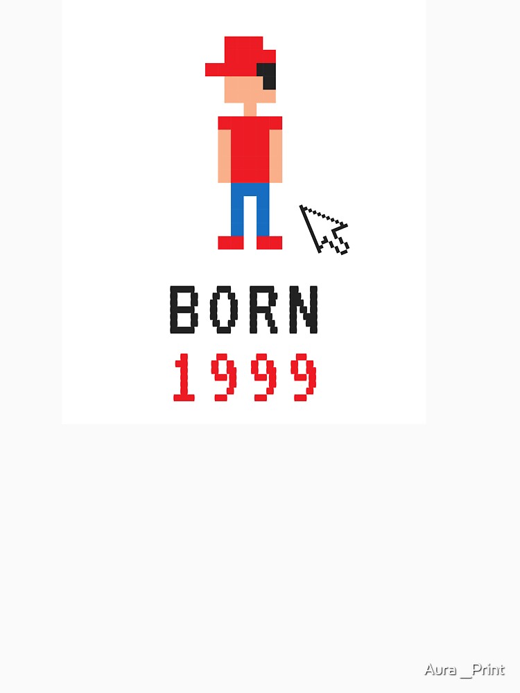 Born 1999 by Aura __Print T-Shirts, Hoodie, Sweatshirt | BlankRebels.com (Image 3)