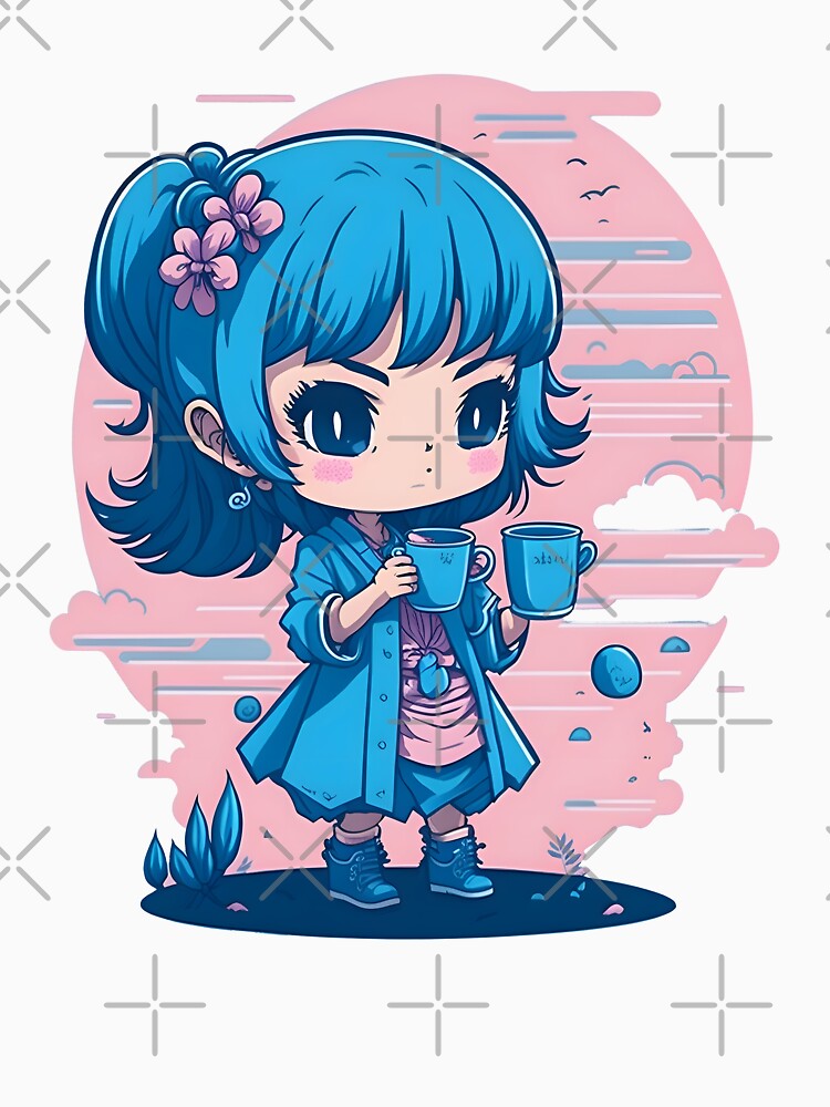 Kawaii Bubble Tea Girl by ArtsyWishesShop T-Shirts, Hoodie, Sweatshirt | BlankRebels.com (Image 3)