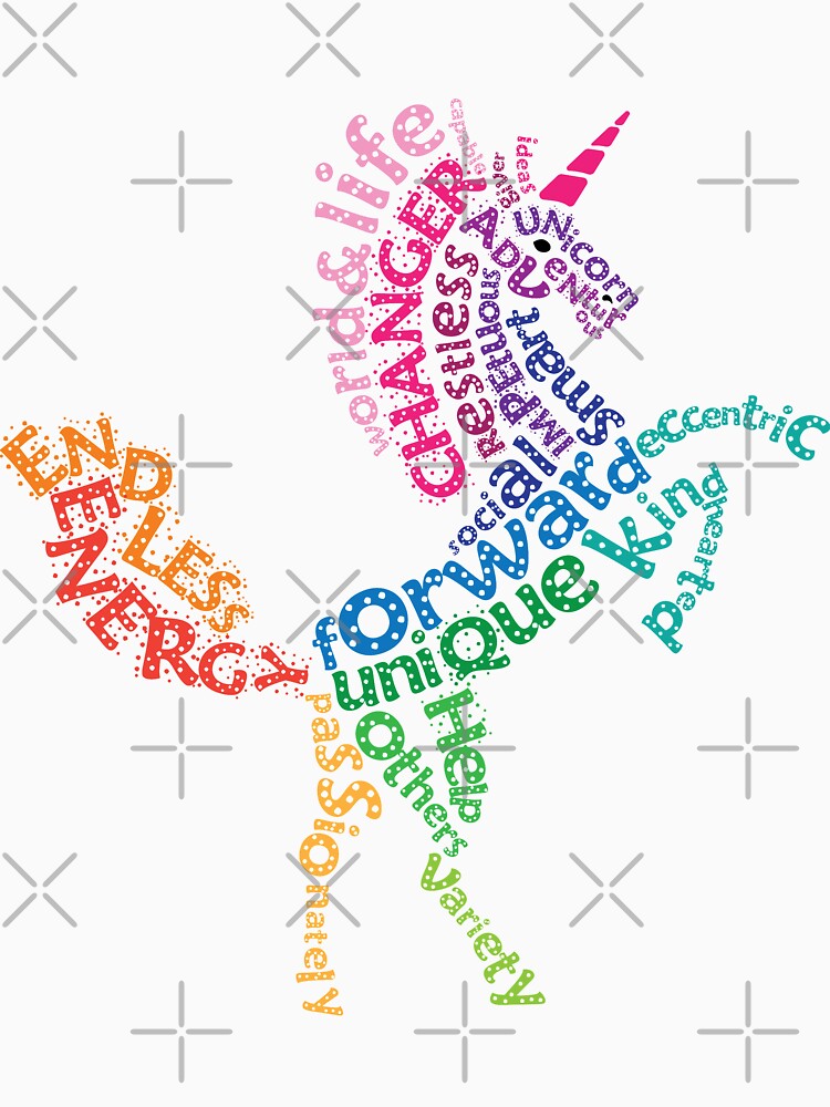 Rainbow Unicorn Spirit Animal by kjeppson T-Shirts, Hoodie, Sweatshirt | BlankRebels.com (Image 3)