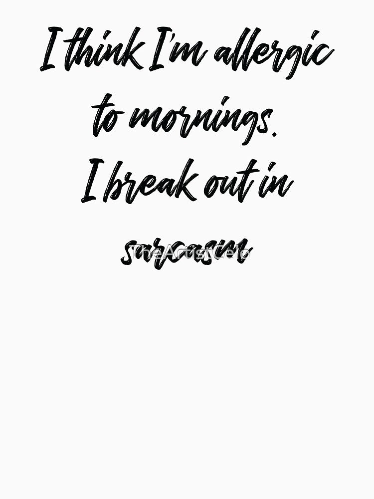 Allergic to mornings by TheArtistCelo
