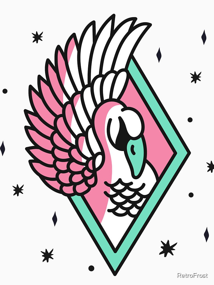 Traditional Style Swan Tattoo by RetroFrost T-Shirts, Hoodie, Sweatshirt | BlankRebels.com (Image 3)