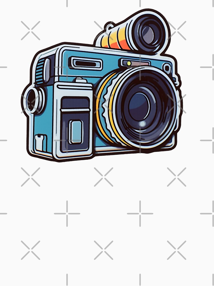 90s Tech Vintage Camara Sticker Throwback 002 by PlanetArchive T-Shirts, Hoodie, Sweatshirt | BlankRebels.com (Image 3)