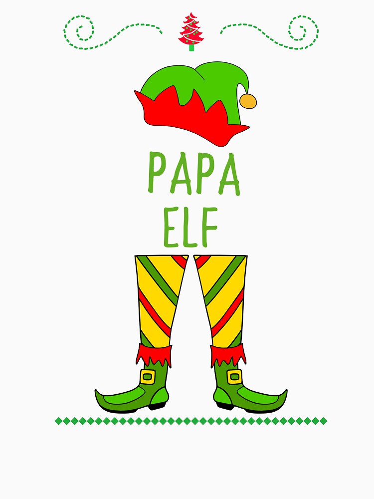 Elf Matching Papa by Sartoris Art T-Shirts, Hoodie, Sweatshirt | BlankRebels.com (Image 3)