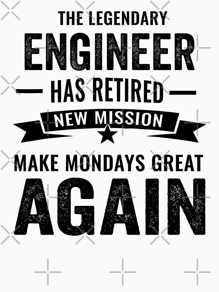 engineer retirement gifts, engineer retired mom dad, engineer retirement party by Dogs Geeky⭐⭐⭐⭐⭐ T-Shirts,... (Image 3)