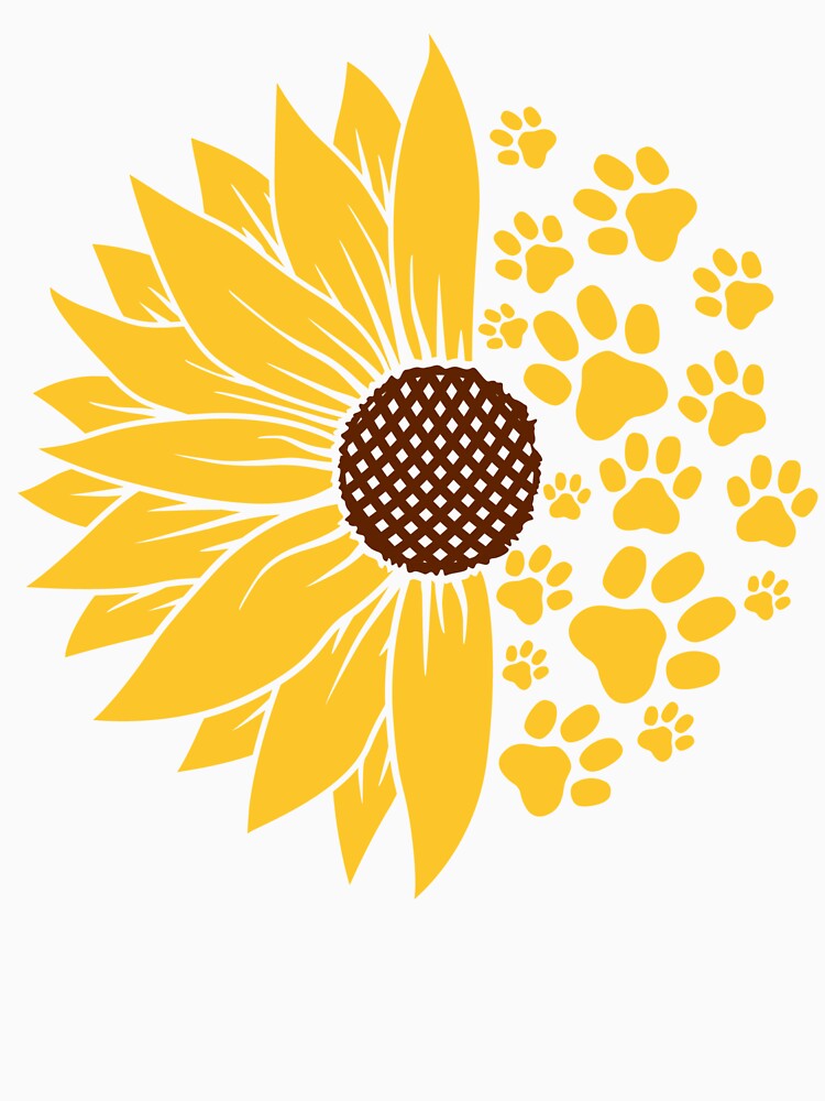 Dog Lover Sunflower by csdesignco