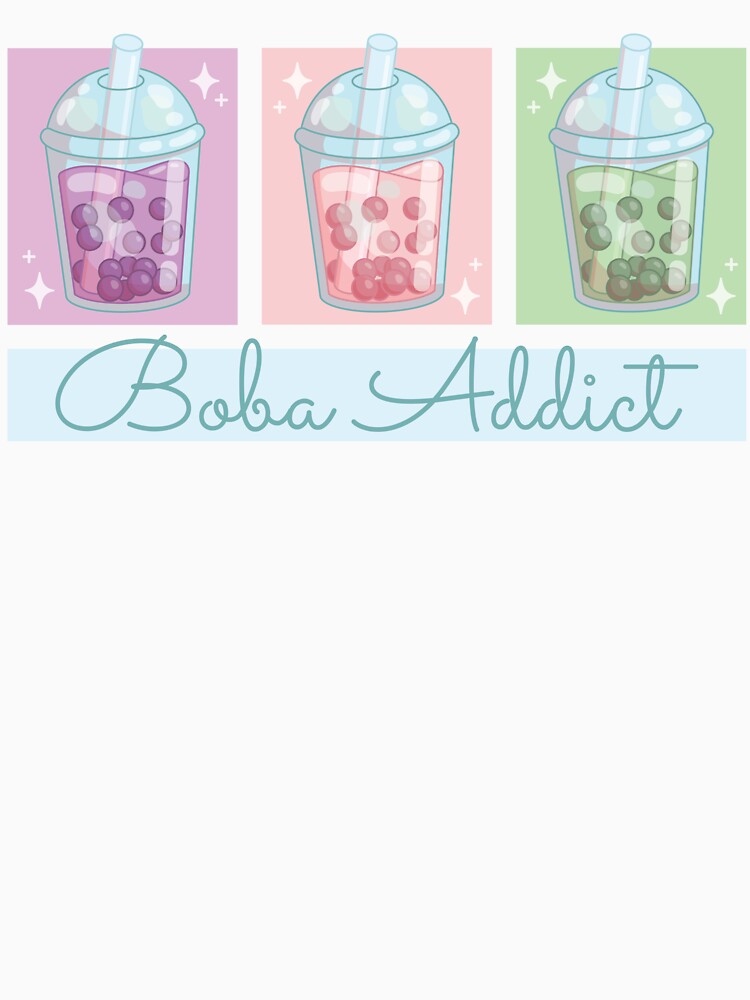 Boba Addict - For Bubble Tea Lovers by LuYukari T-Shirts, Hoodie, Sweatshirt | BlankRebels.com (Image 3)