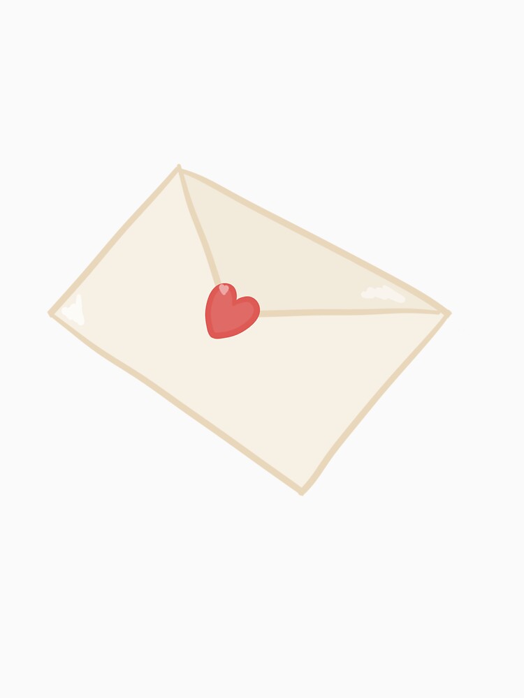 Cute Letter with Heart by emberaide T-Shirts, Hoodie, Sweatshirt | BlankRebels.com (Image 3)