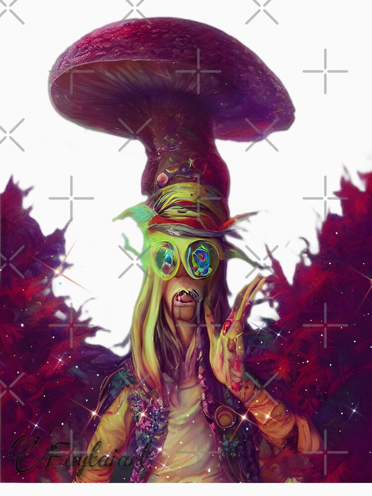 Mystic mushroom man by Faytaiart T-Shirts, Hoodie, Sweatshirt | BlankRebels.com (Image 3)
