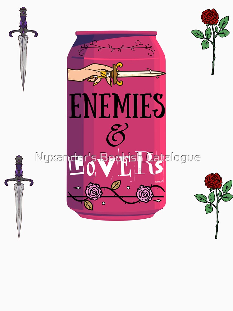 Enemies n' Lovers | Trope in a Can by Nyxander's Bookish Catalogue T-Shirts, Hoodie, Sweatshirt | BlankRebels.com (Image 3)
