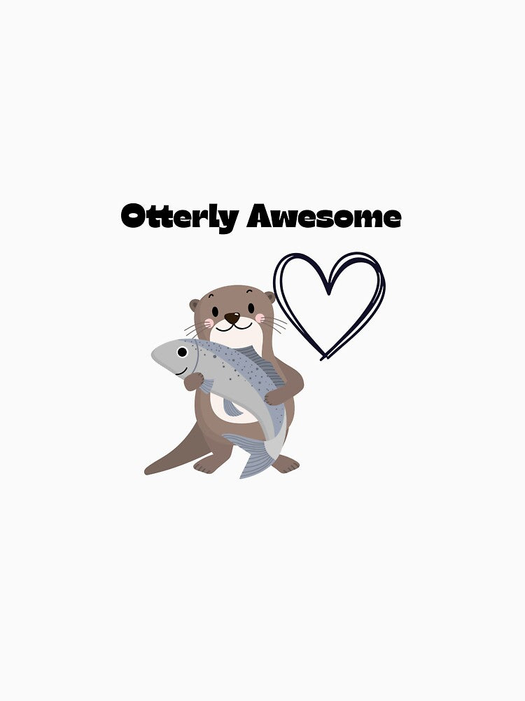 Otterly Awesome –Friendship T-Shirt by Thaliora Hoodie, Sweatshirt | BlankRebels.com (Image 3)