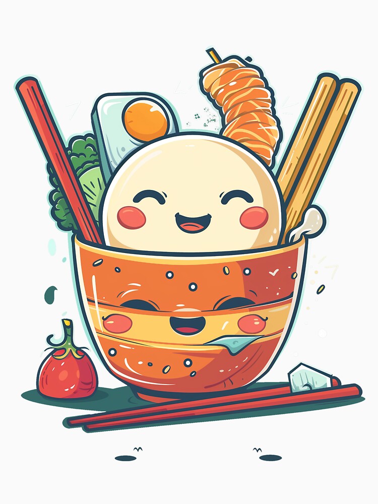 Kawai Cute Foods by nomiraclehere T-Shirts, Hoodie, Sweatshirt | BlankRebels.com (Image 3)