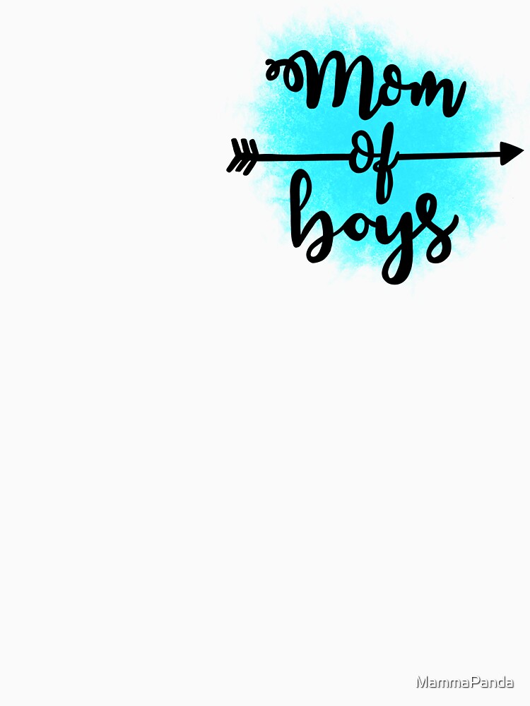 Mom Of Boys by MammaPanda T-Shirts, Hoodie, Sweatshirt | BlankRebels.com (Image 3)