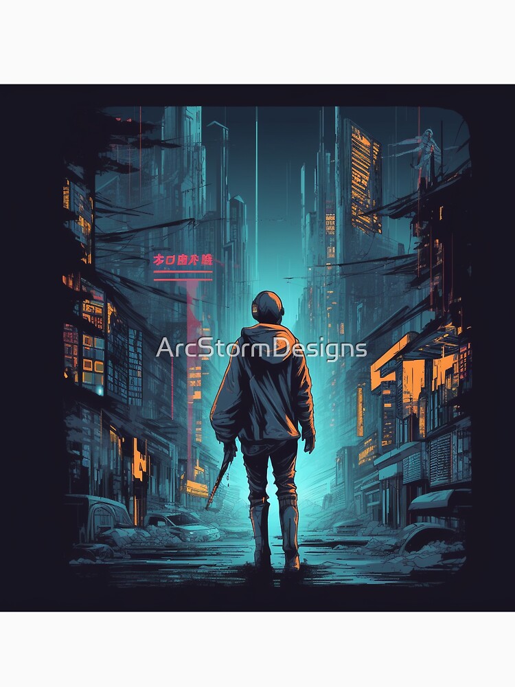 Cyberpunk Art Logo #4 by ArcStormDesigns