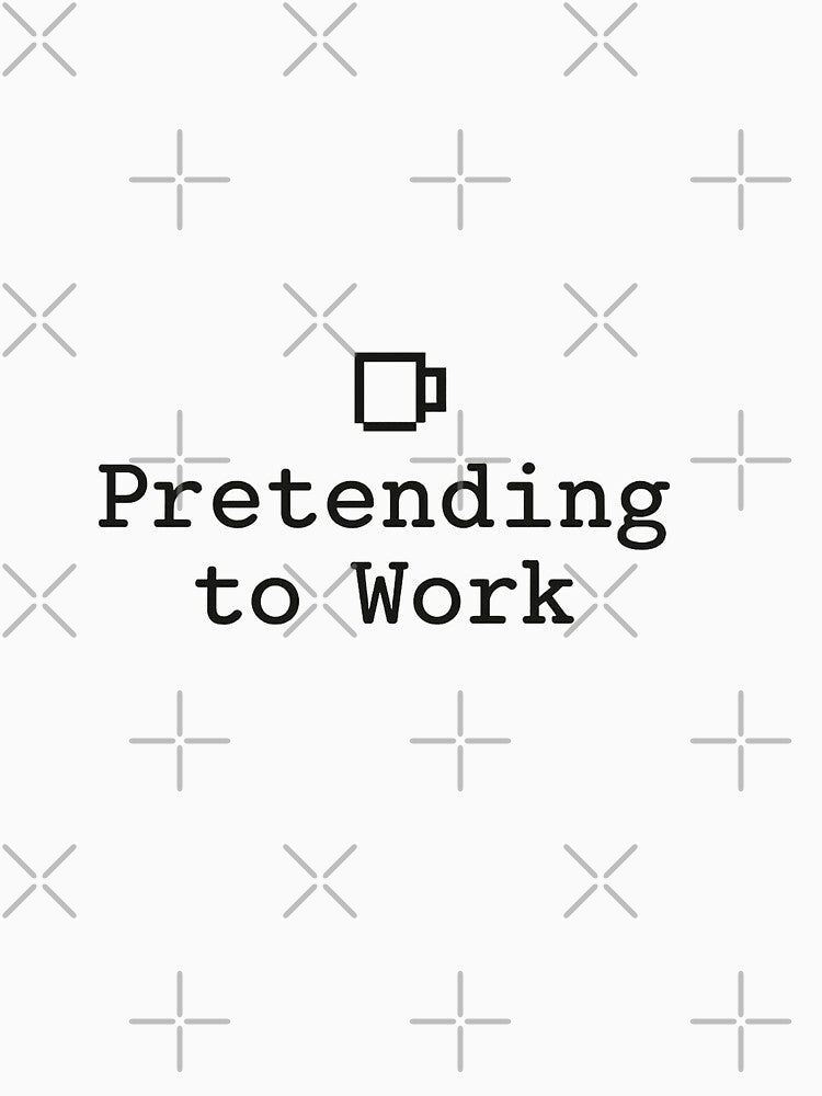 “Pretending to Work” – Minivan Coffee Mug Design by Bratak