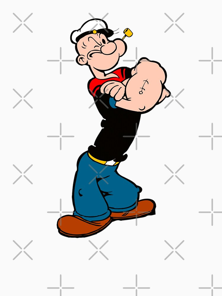 Popeye Forever! by TinyPaperFarm T-Shirts, Hoodie, Sweatshirt | BlankRebels.com (Image 3)