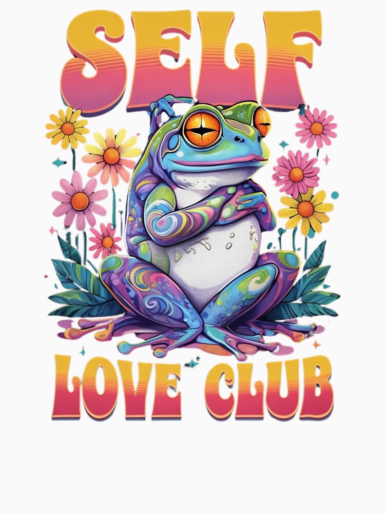 Psychedelic Self Love Club by LoveAndSage T-Shirts, Hoodie, Sweatshirt | BlankRebels.com (Image 3)