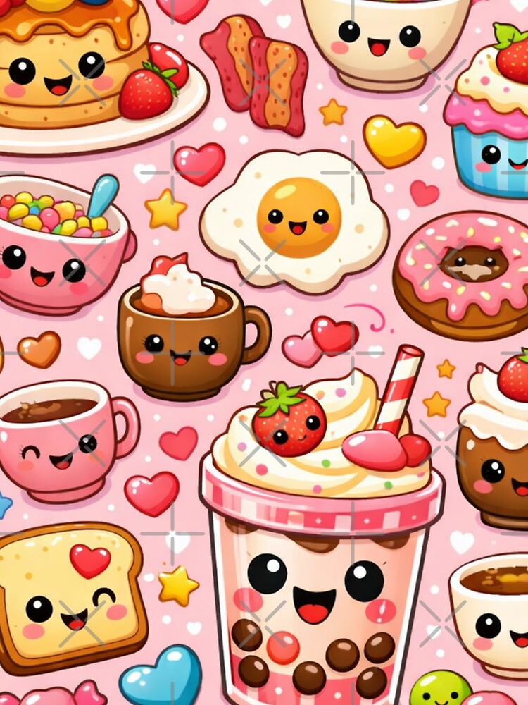 Cute Kawaii Sweets – Donut & Dessert by Aramdesing