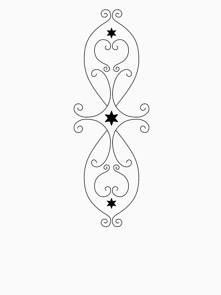 star tattoo art by sweetb3rry T-Shirts, Hoodie, Sweatshirt | BlankRebels.com (Image 3)
