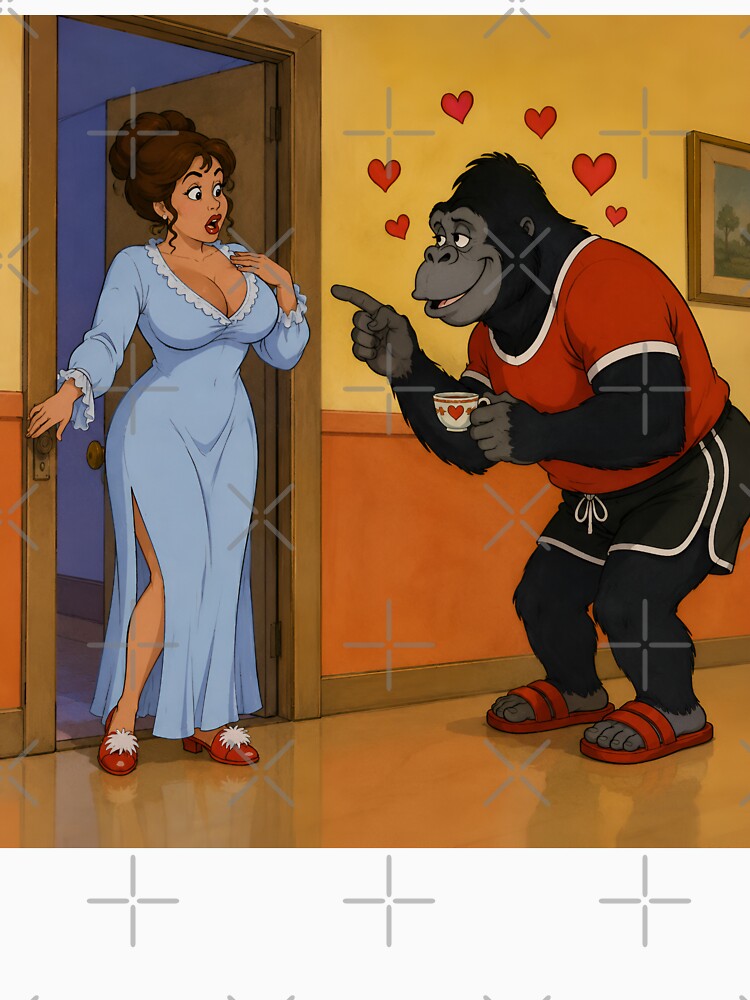 Hopelessly in Love – Funny Gorilla Romance Cartoon by  Hollow Moon Studios.