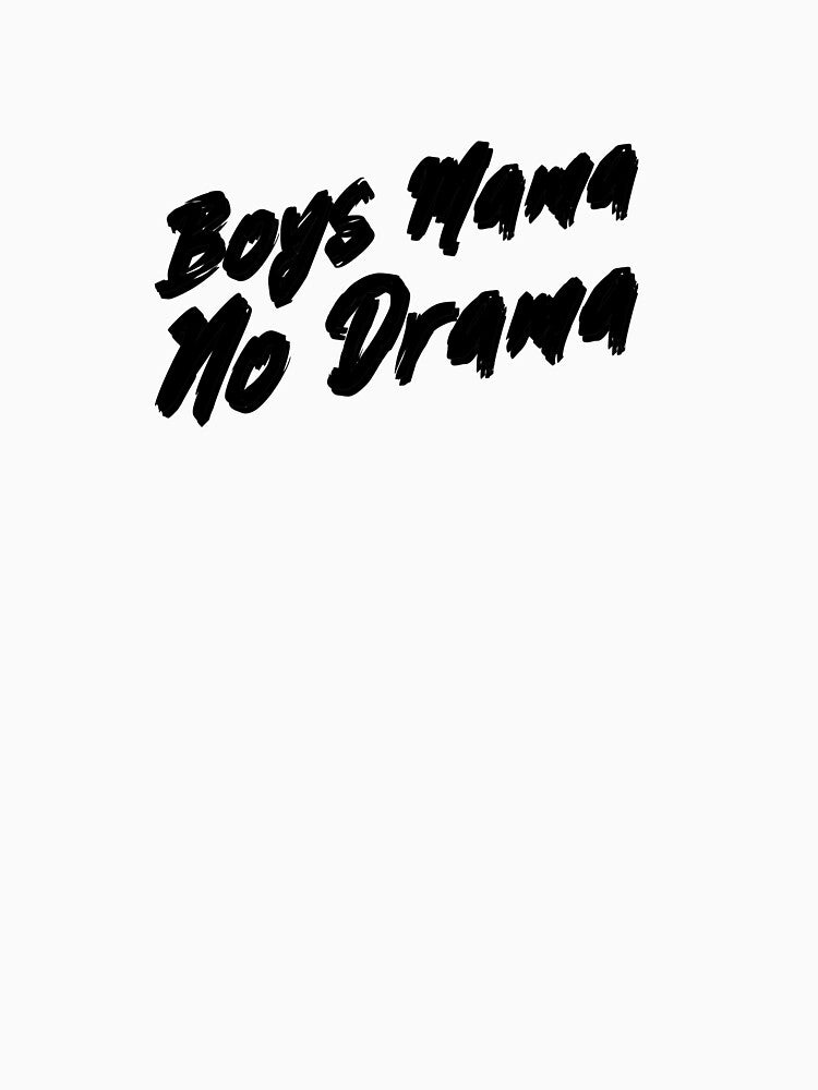 Boys' Mama: No Drama Zone, Mum of boys, mum with sons, mum humor slogan by MarJul T-Shirts, Hoodie, Sweatshirt (Image 3)