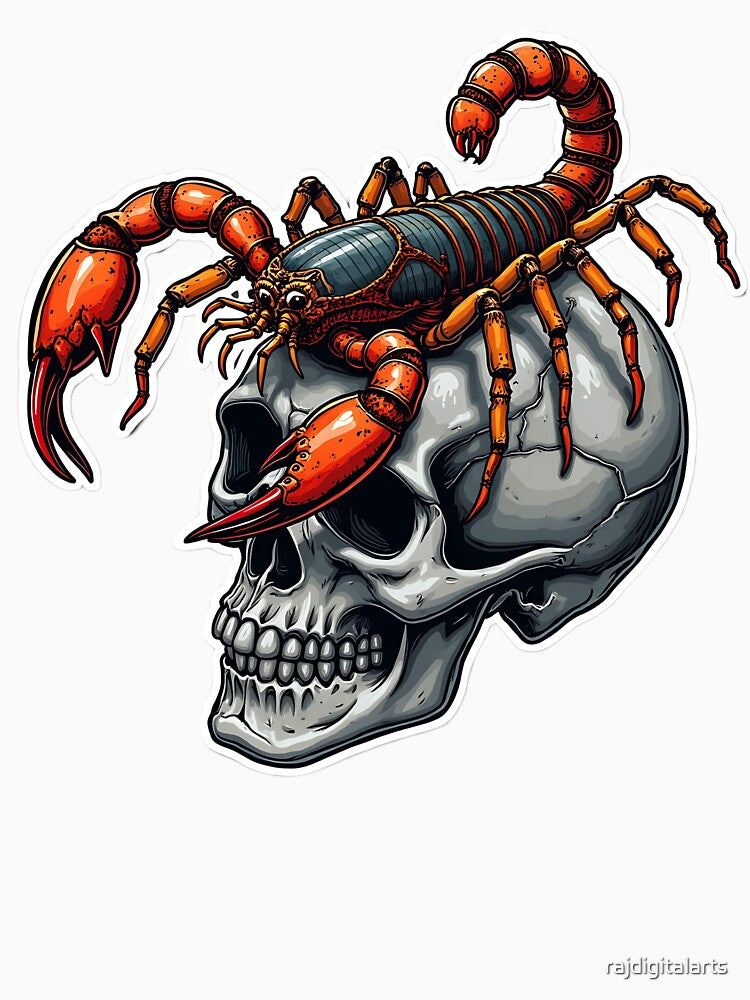 gothic scorpion by rajdigitalarts T-Shirts, Hoodie, Sweatshirt | BlankRebels.com (Image 3)