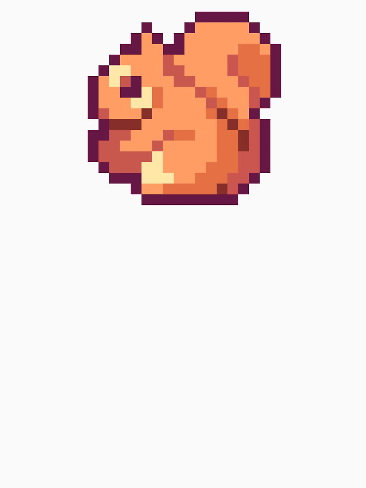 pixel squirrel by PixelArtiste T-Shirts, Hoodie, Sweatshirt | BlankRebels.com (Image 3)
