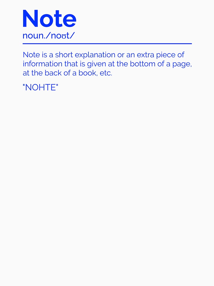 Note by ConsiTee T-Shirts, Hoodie, Sweatshirt | BlankRebels.com (Image 3)