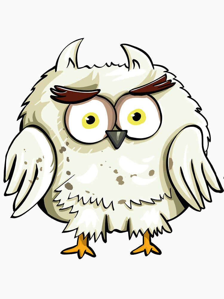 fluffy owl illustration by Richstd T-Shirts, Hoodie, Sweatshirt | BlankRebels.com (Image 3)