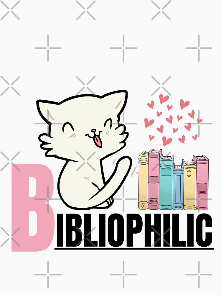 Bibliophilic Cat in Library bookish love by Anchorbutterfly T-Shirts, Hoodie, Sweatshirt | BlankRebels.com (Image 3)