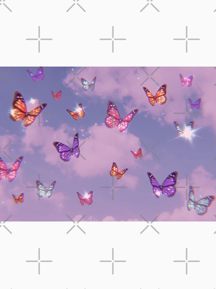 aesthetic glitter assorted butterflies by stse3 T-Shirts, Hoodie, Sweatshirt | BlankRebels.com (Image 3)