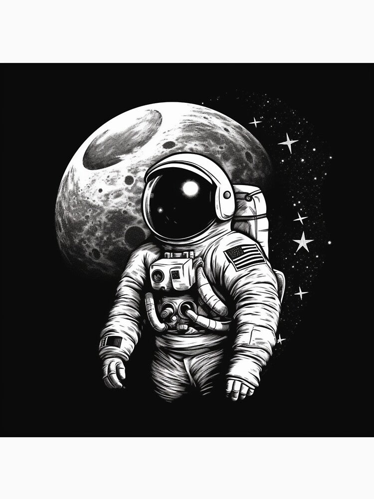 Astronaut in space by Digital-Space T-Shirts, Hoodie, Sweatshirt | BlankRebels.com (Image 3)