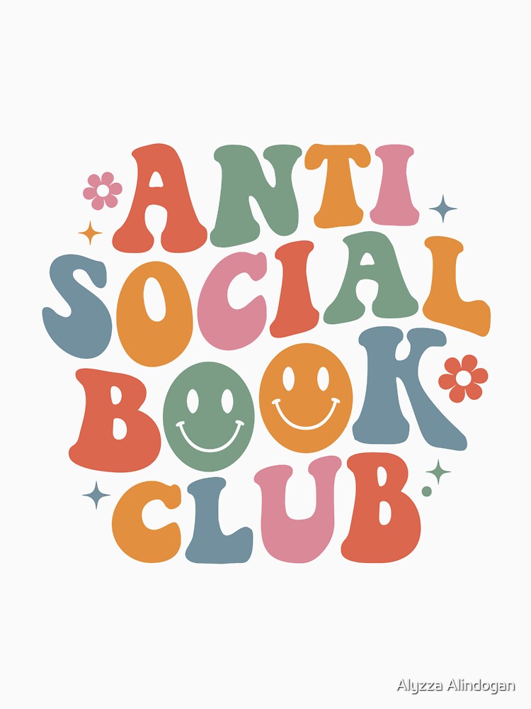 Antisocial Book Club by The Hobbyist Vancouver T-Shirts, Hoodie, Sweatshirt | BlankRebels.com (Image 3)