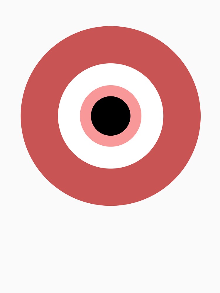 Red Colored Evil Eye, Eye of Nazar by Russell Steadman T-Shirts, Hoodie, Sweatshirt | BlankRebels.com (Image 3)