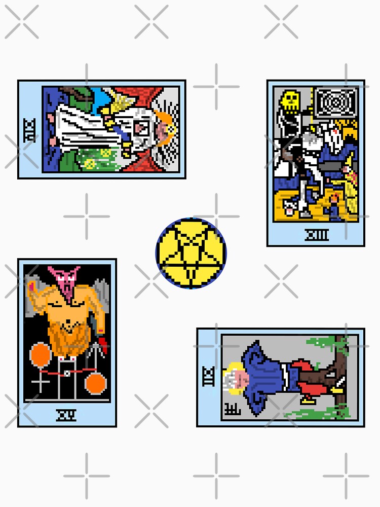 Pixel Waite Tarot - 71st Sticker Pack and Magnets by Pixel Waite T-Shirts, Hoodie, Sweatshirt | BlankRebels.com (Image 3)
