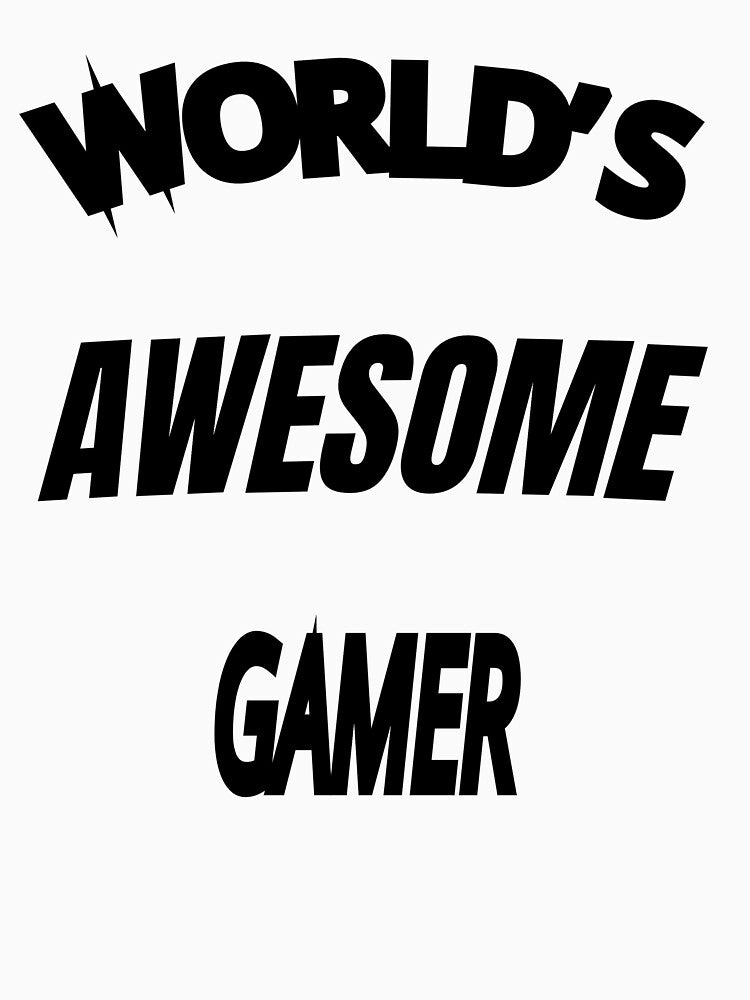 World's Awesome Gamer by WowAllinOne T-Shirts, Hoodie, Sweatshirt | BlankRebels.com (Image 3)