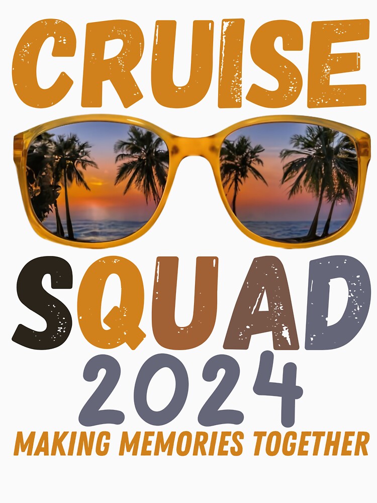 Cruise Squad 2024 Summer Vacation Matching Family Group T-Shirt by Mustaph-Shop