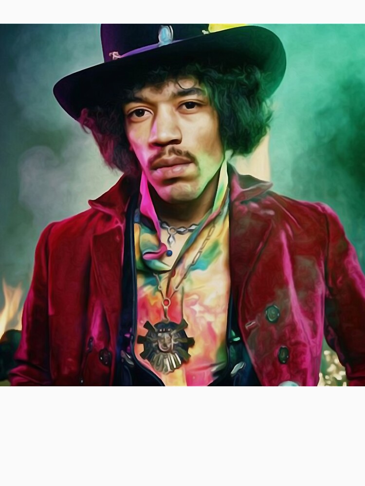 J. Hendrix 2 by SandraSolorza6 T-Shirts, Hoodie, Sweatshirt | BlankRebels.com (Image 3)