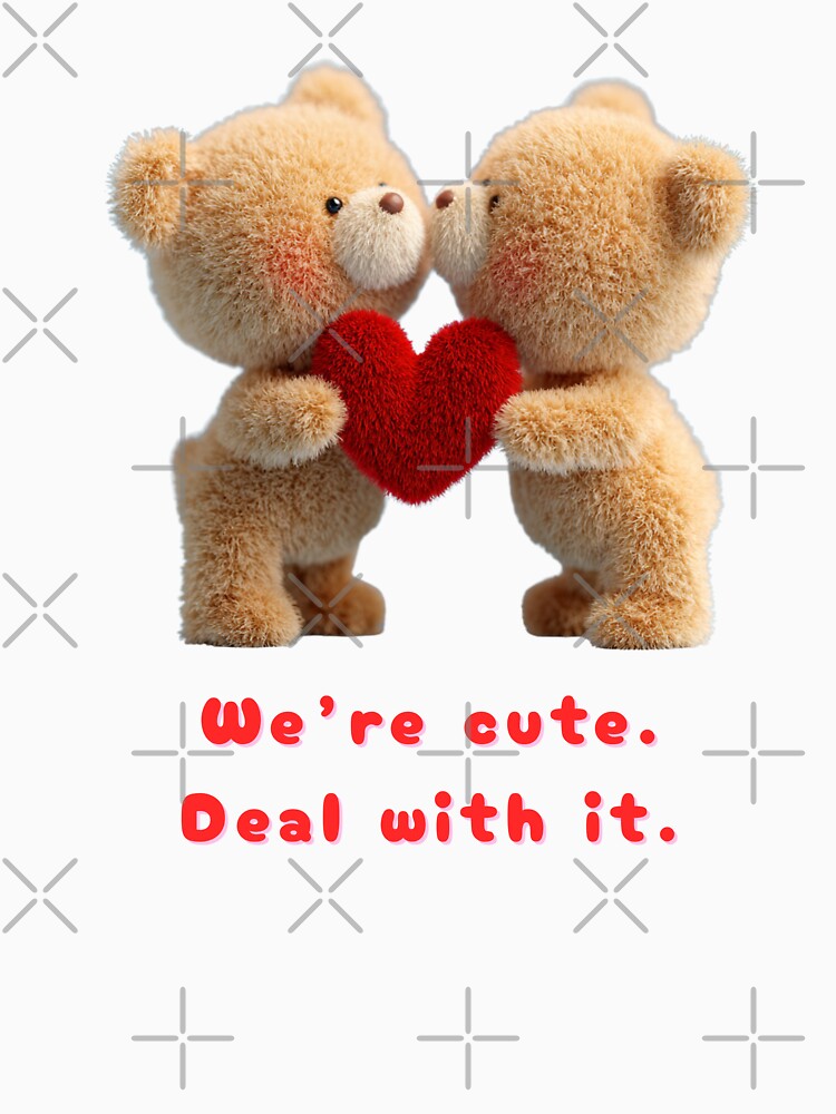 We are cute! Deal with it. by bubblyrainbow T-Shirts, Hoodie, Sweatshirt | BlankRebels.com (Image 3)