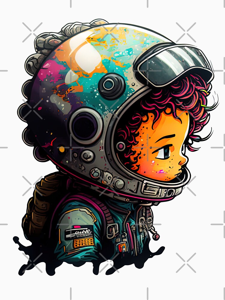 Cute Astronaut is Funny Astronaut and Astronaut Art by T-Shirt-Depot