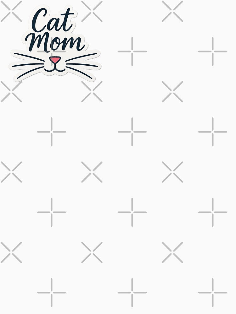 cat mom, cat mum sticker by King Of Designs T-Shirts, Hoodie, Sweatshirt | BlankRebels.com (Image 3)