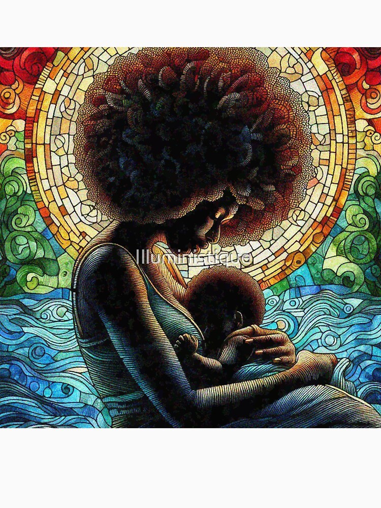Mothers Day Sweet Mother and her Baby by Illuministique T-Shirts, Hoodie, Sweatshirt | BlankRebels.com (Image 3)