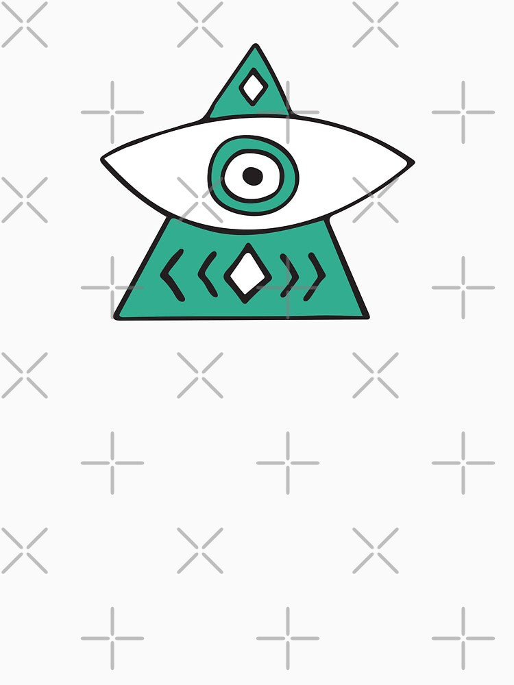 Green Evil Eye "Success" by Mystikaa T-Shirts, Hoodie, Sweatshirt | BlankRebels.com (Image 3)