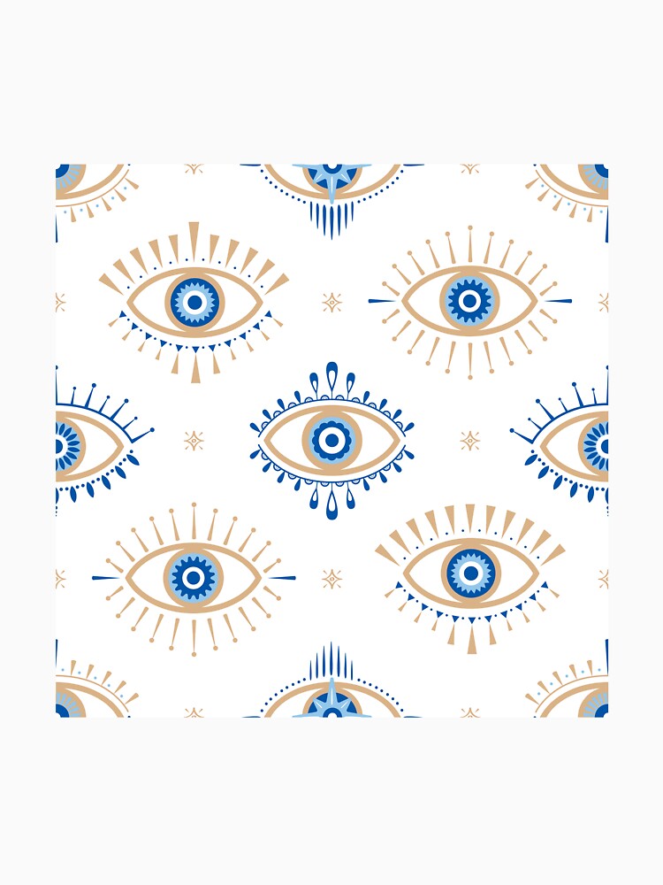 Evil Eye Pattern by newburyboutique T-Shirts, Hoodie, Sweatshirt | BlankRebels.com (Image 3)