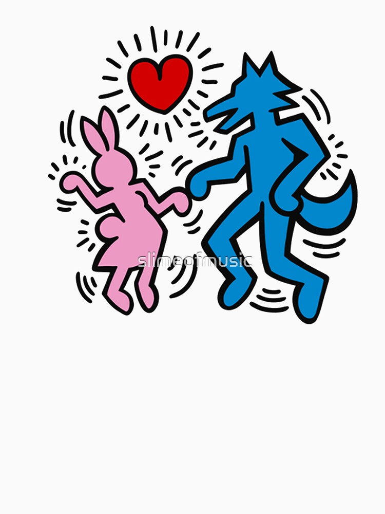 The couple of two cute animals in dancing cartoon by slimeofmusic T-Shirts, Hoodie, Sweatshirt | BlankRebels.com (Image 3)