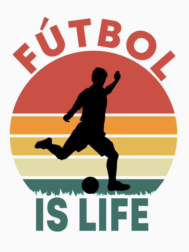 Futbol Is Life Retro Vintage by anxtinhga