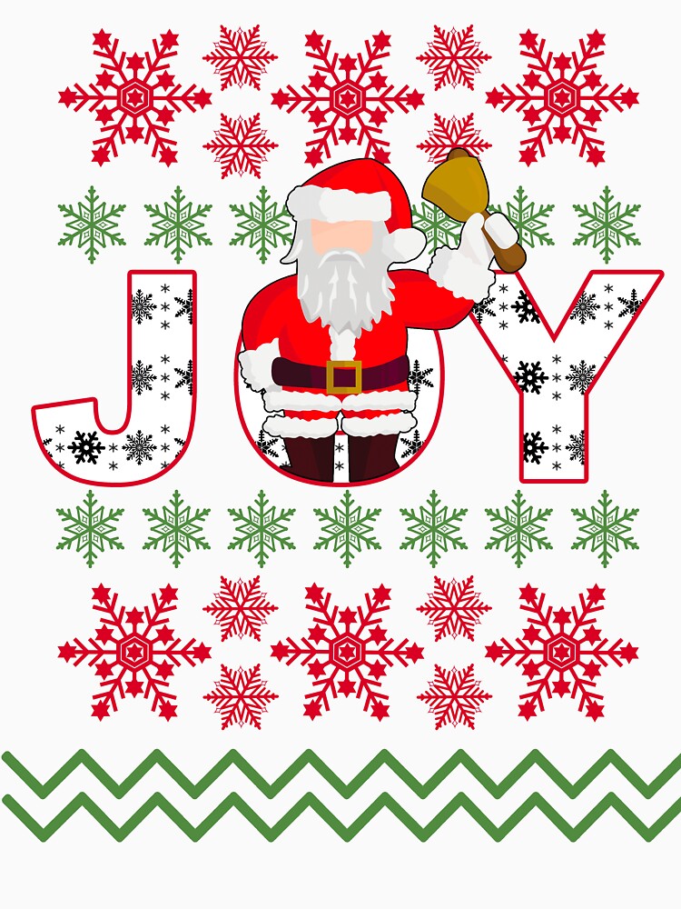 Christmas Holiday Joy Santa Claus by FashionHeritage T-Shirts, Hoodie, Sweatshirt | BlankRebels.com (Image 3)