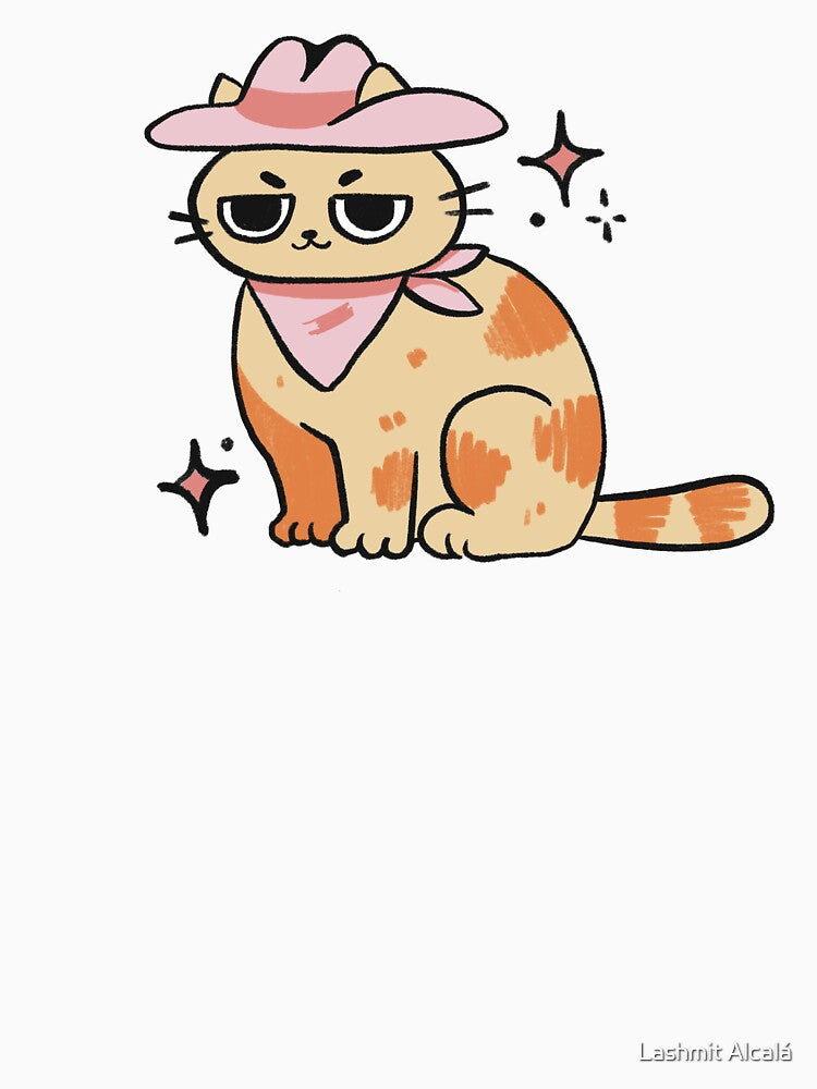 Cute cowboy cat by Lashmit Alcalá T-Shirts, Hoodie, Sweatshirt | BlankRebels.com (Image 3)